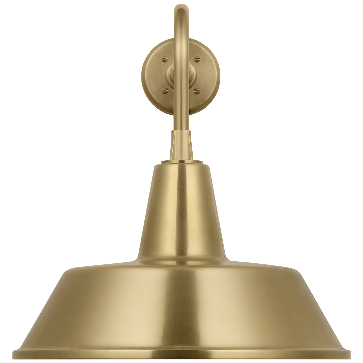Academy 20" Rex Barn Light | Hand-Rubbed Antique Brass | 16 | 16" Hand-Rubbed Antique Brass Bowers Shade
