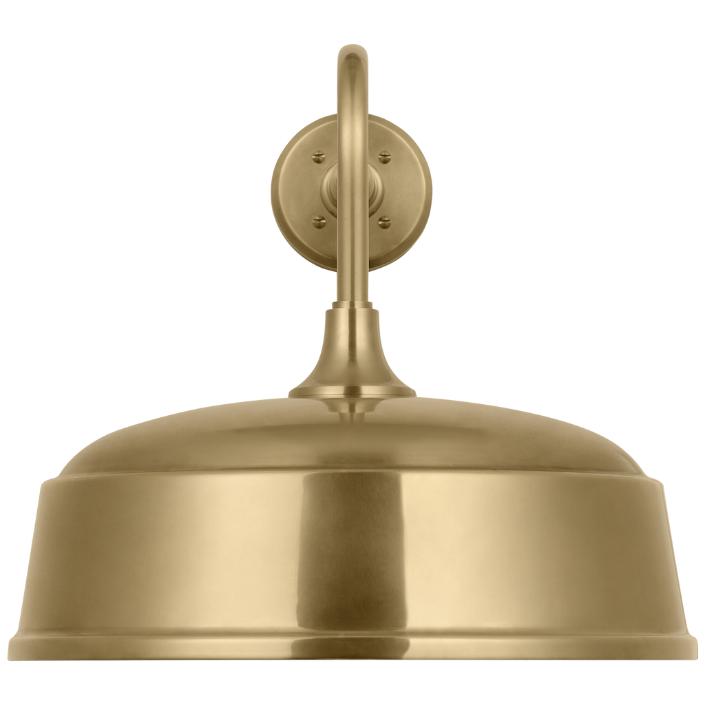 Academy 20" Rex Barn Light | Hand-Rubbed Antique Brass | 16 | 16" Hand-Rubbed Antique Brass Rockhouse Shade