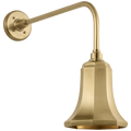 Academy 20" Rex Barn Light | Hand-Rubbed Antique Brass | 7.5 | 7.5" Hand-Rubbed Antique Brass Savannah Shade