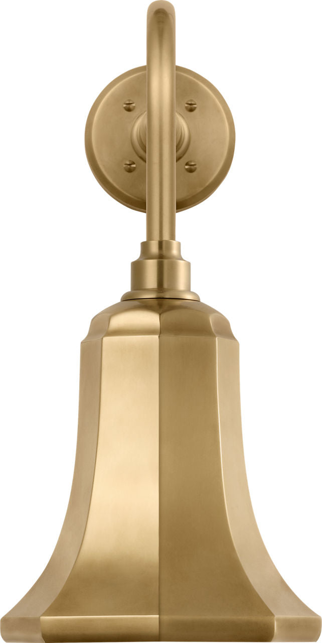 Academy 20" Rex Barn Light | Hand-Rubbed Antique Brass | 7.5 | 7.5" Hand-Rubbed Antique Brass Savannah Shade