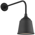 Academy 20" Rex Barn Light | Matte Black | 8 | 8" Matte Black Rockhouse Shade