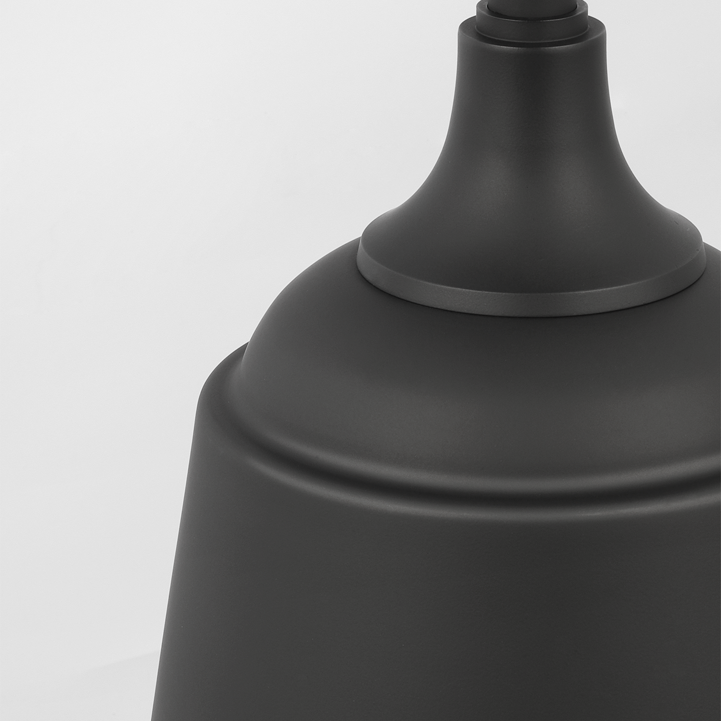 Academy 20" Rex Barn Light | Matte Black | 8 | 8" Matte Black Rockhouse Shade