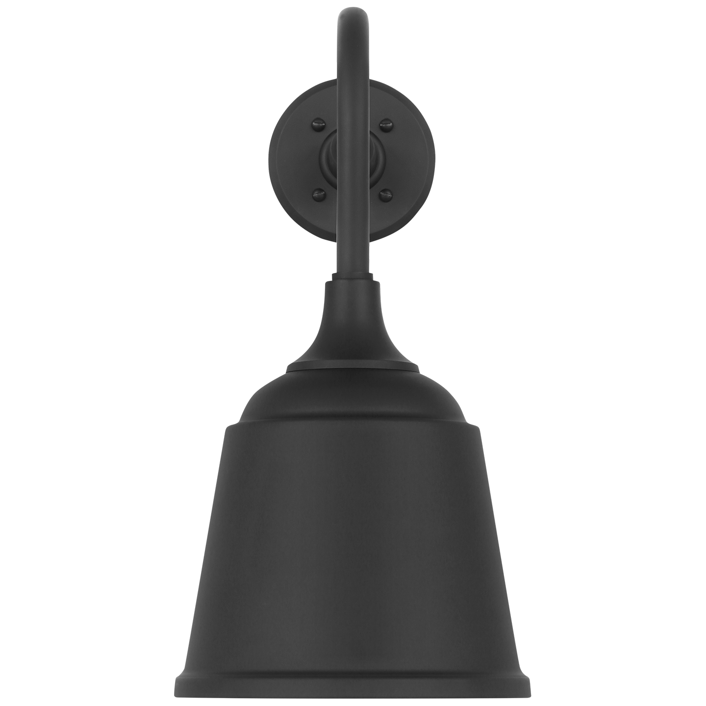 Academy 20" Rex Barn Light | Matte Black | 8 | 8" Matte Black Rockhouse Shade