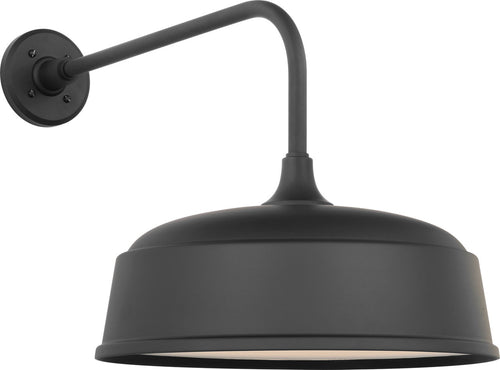 Academy 20" Rex Barn Light | Matte Black | 16 | 16" Matte Black Rockhouse Shade