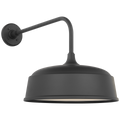 Academy 20" Rex Barn Light | Matte Black | 16 | 16" Matte Black Rockhouse Shade