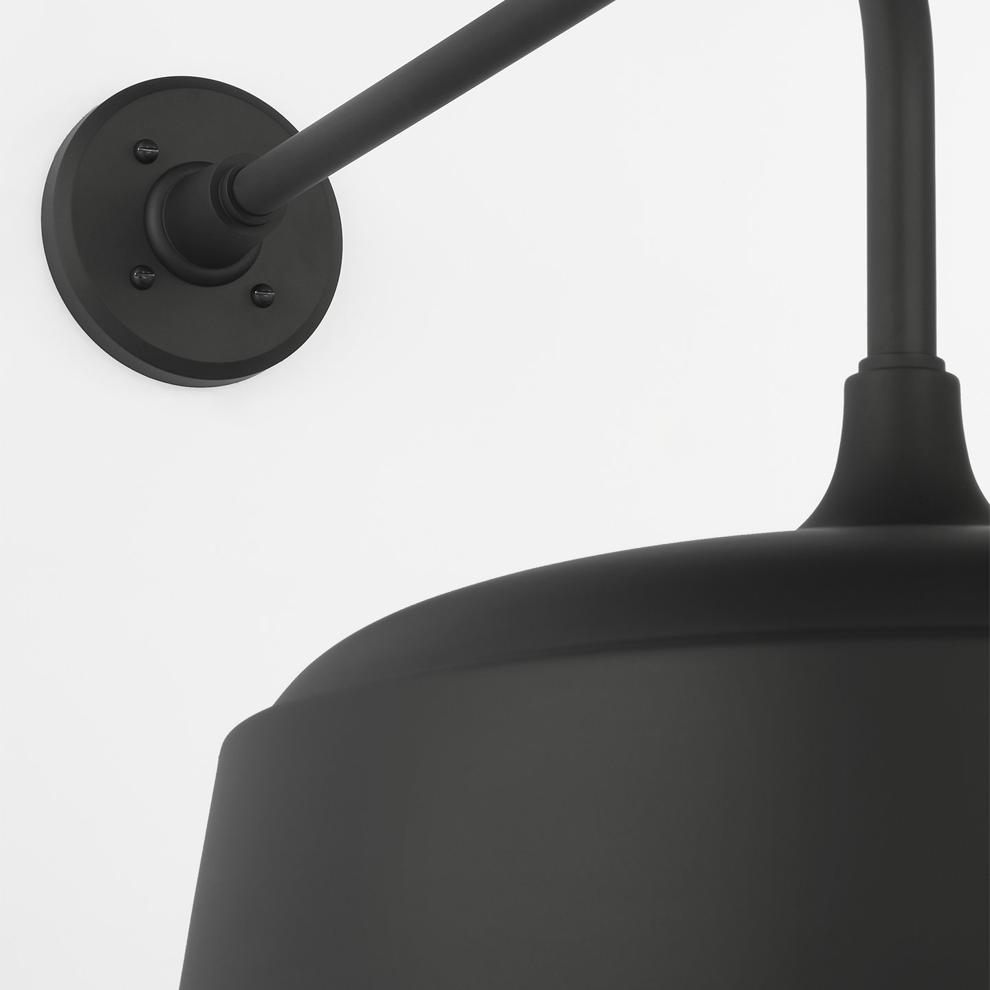 Academy 20" Rex Barn Light | Matte Black | 16 | 16" Matte Black Rockhouse Shade