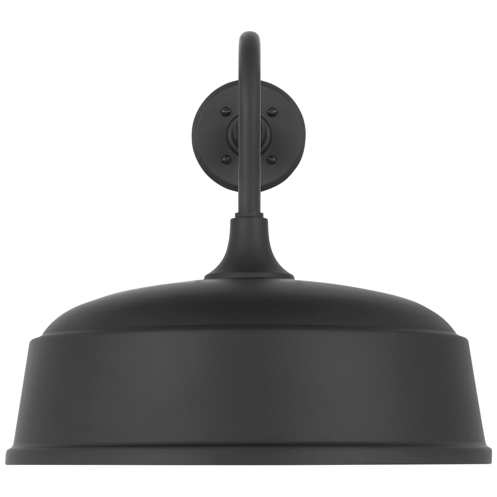Academy 20" Rex Barn Light | Matte Black | 16 | 16" Matte Black Rockhouse Shade