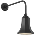 Academy 20" Rex Barn Light | Matte Black | 7.5 | 7.5" Matte Black Savannah Shade