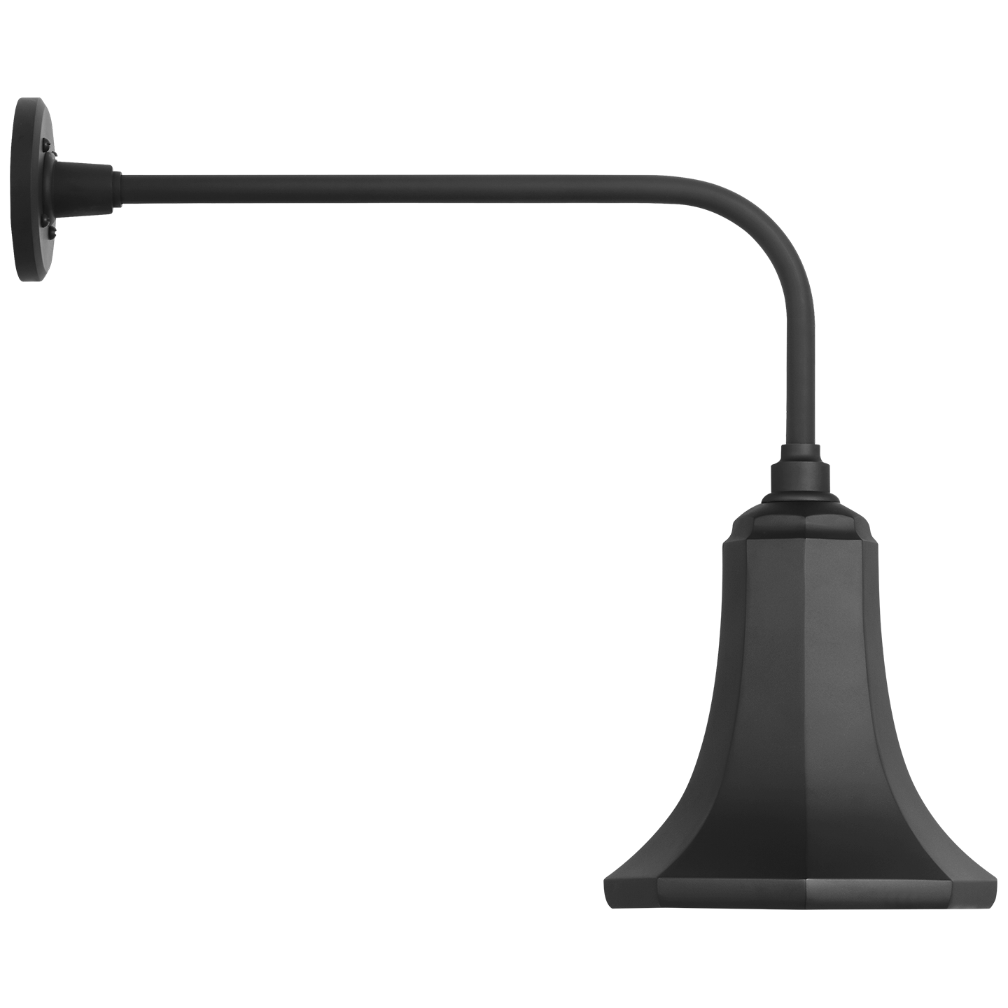 Academy 20" Rex Barn Light | Matte Black | 9.25 | 9.25" Matte Black Savannah Shade
