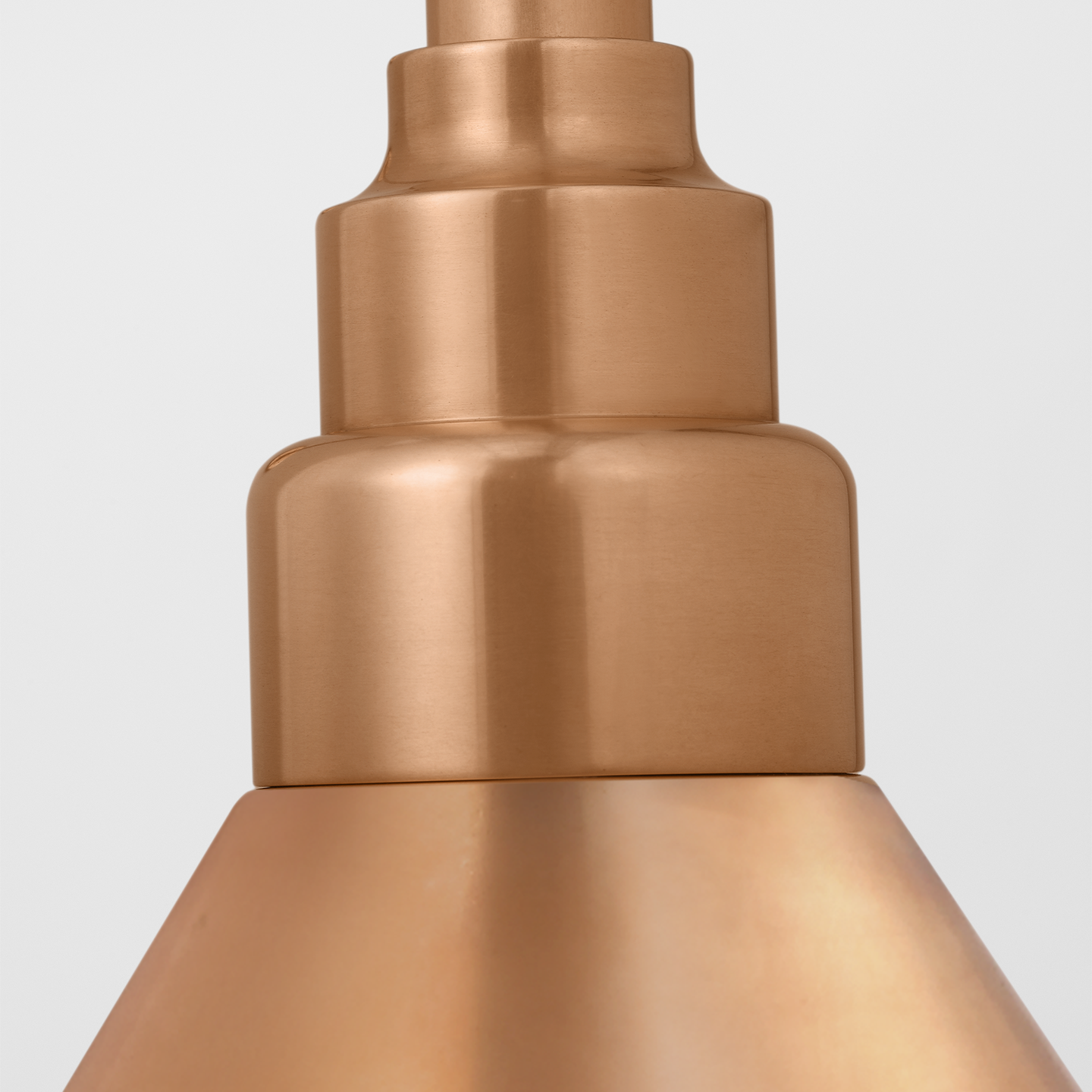 Academy 20" Rex Barn Light | Soft Copper | 12.5 | 12.5" Soft Copper Conical Savannah Shade