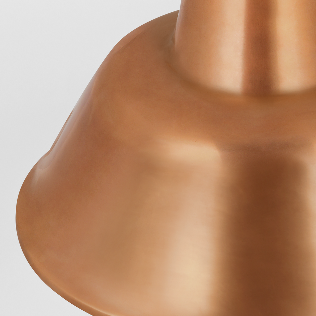 Academy 20" Rex Barn Light | Soft Copper | 12.5 | 12.5" Soft Copper Bowers Shade