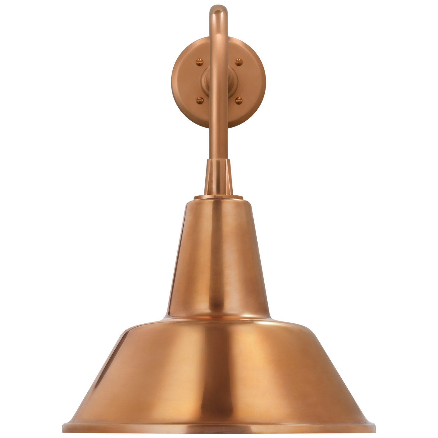 Academy 20" Rex Barn Light | Soft Copper | 12.5 | 12.5" Soft Copper Bowers Shade