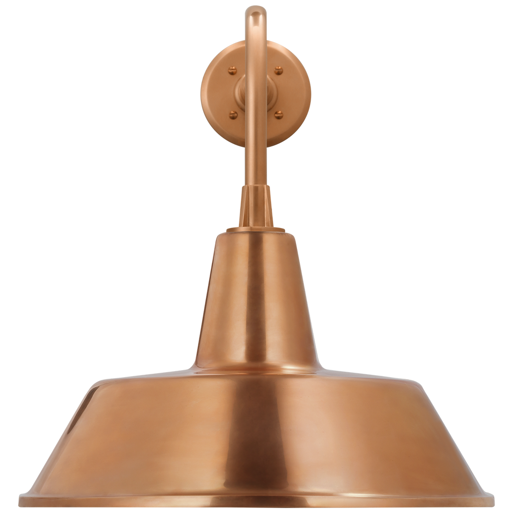 Academy 20" Rex Barn Light | Soft Copper | 16 | 16" Soft Copper Bowers Shade