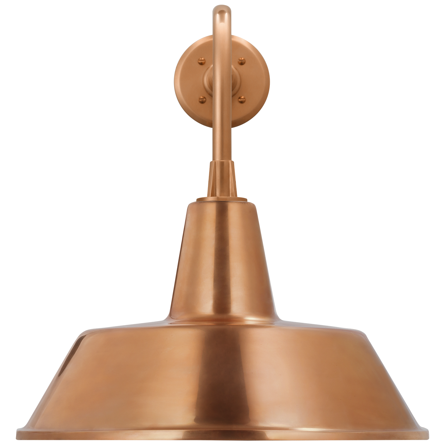 Academy 20" Rex Barn Light | Soft Copper | 16 | 16" Soft Copper Bowers Shade