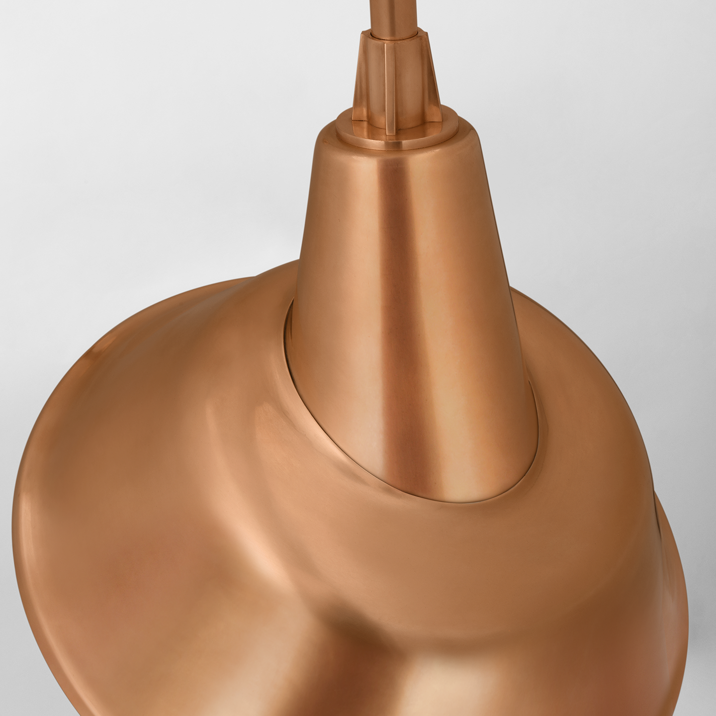 Academy 20" Rex Barn Light | Soft Copper | 12.5 | 12.5" Soft Copper Tilted Bowers Shade