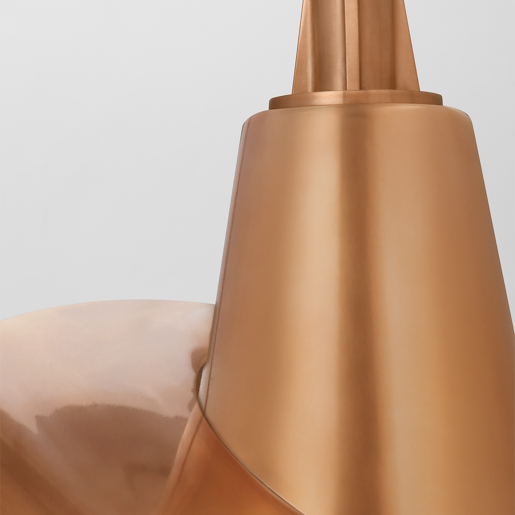 Academy 20" Rex Barn Light | Soft Copper | 16 | 16" Soft Copper Tilted Bowers Shade