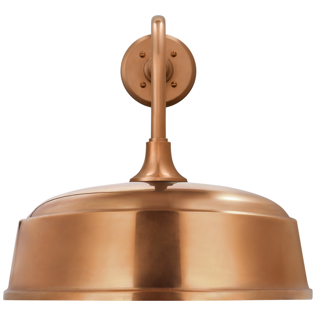 Academy 20" Rex Barn Light | Soft Copper | 16 | 16" Soft Copper Rockhouse Shade