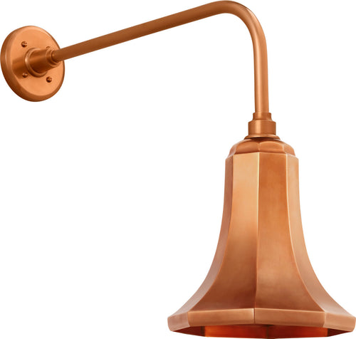 Academy 20" Rex Barn Light | Soft Copper | 9.25\