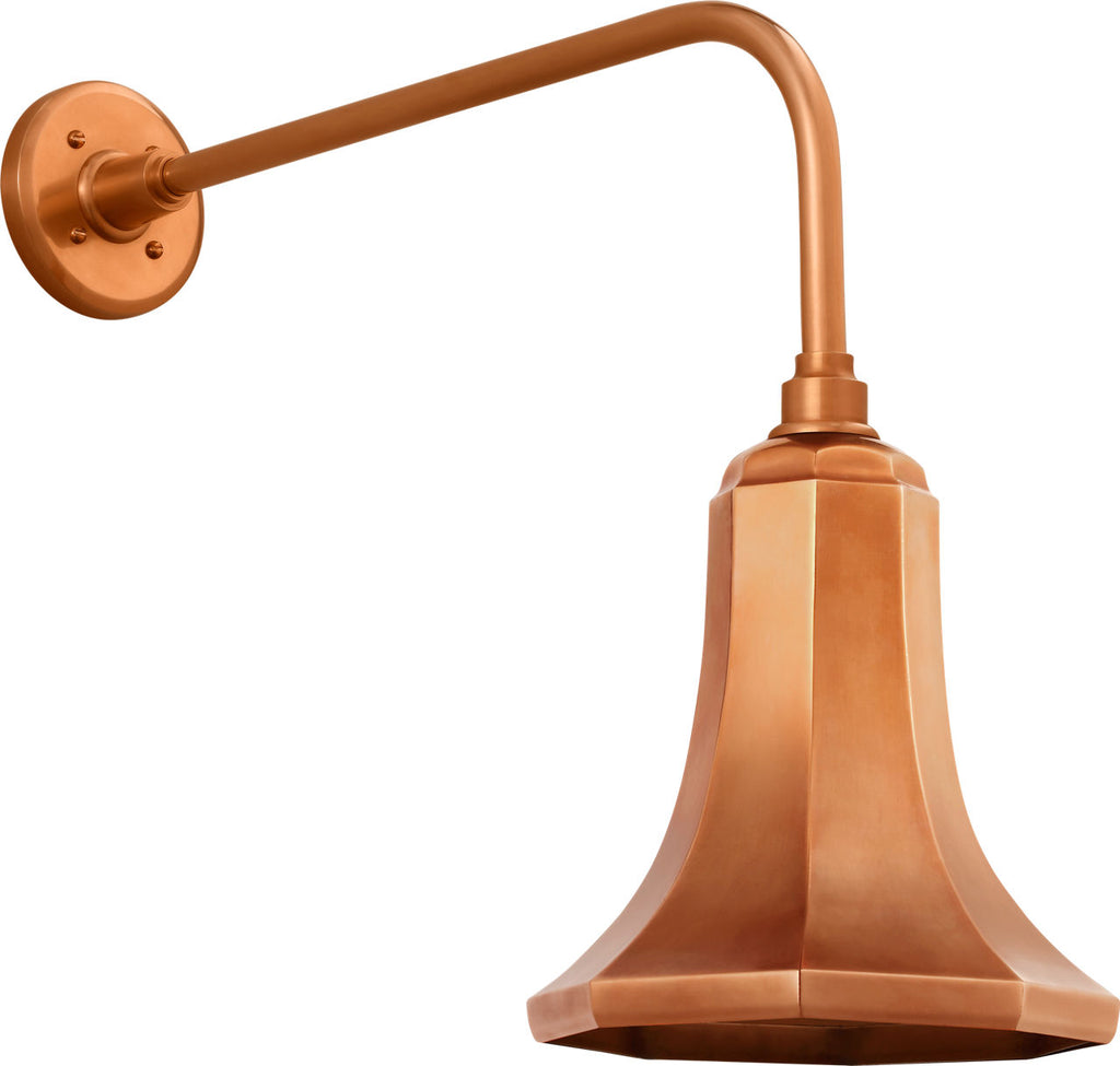 Academy 20" Rex Barn Light | Soft Copper | 9.25\