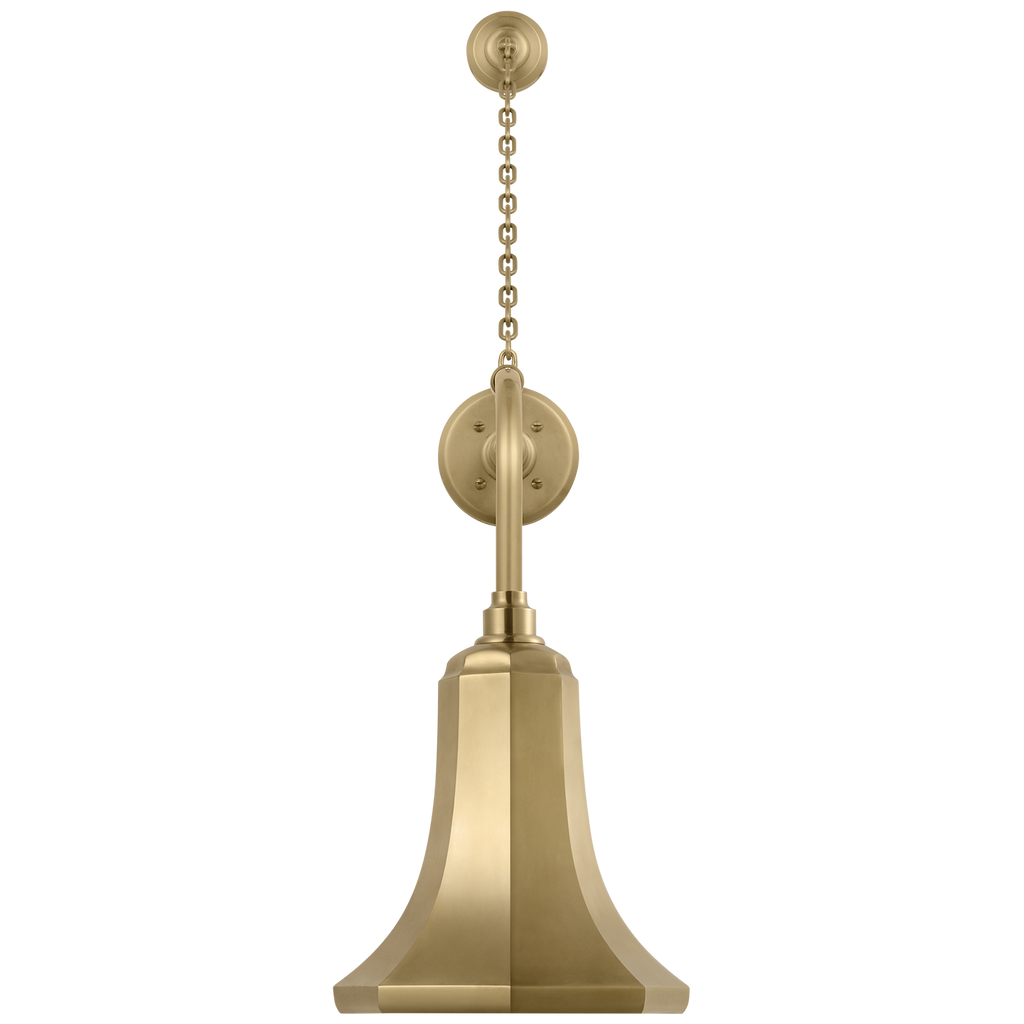 Academy 20" Anchored Rex Barn Light | Hand-Rubbed Antique Brass | 9.25 | 9.25" Hand-Rubbed Antique Brass Savannah Shade