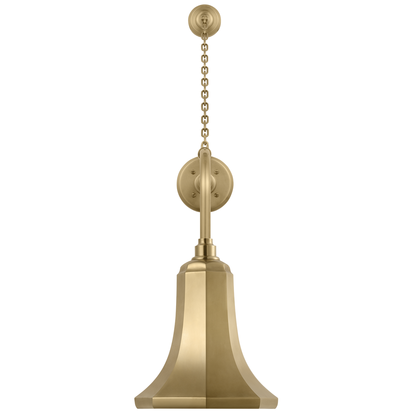 Academy 20" Anchored Rex Barn Light | Hand-Rubbed Antique Brass | 9.25 | 9.25" Hand-Rubbed Antique Brass Savannah Shade