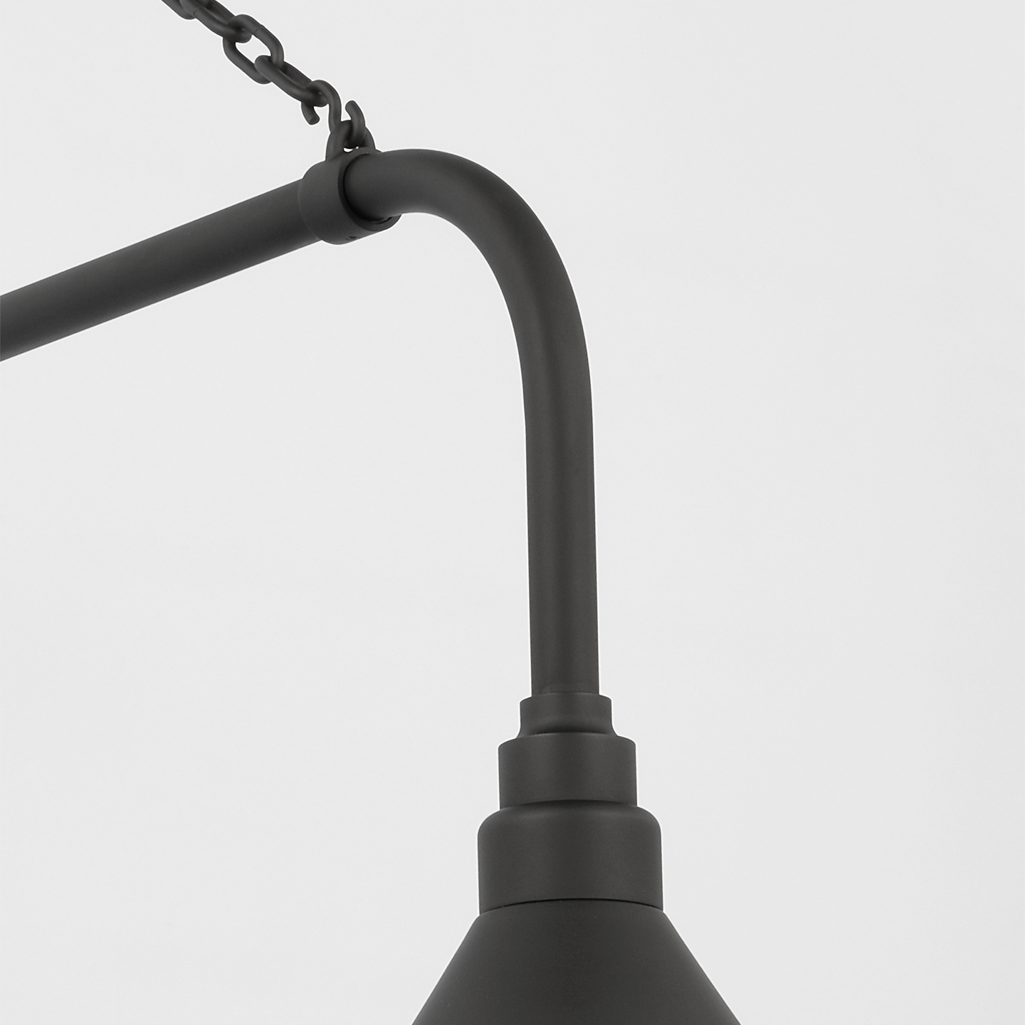 Academy 20" Anchored Rex Barn Light | Matte Black | 12.5 | 12.5" Matte Black Conical Savannah Shade