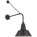 Academy 20" Anchored Rex Barn Light | Matte Black | 12.5 | 12.5" Matte Black Bowers Shade