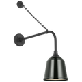 Academy 20" Anchored Rex Barn Light | Matte Black | 8 | 8" Green Rockhouse Shade