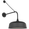 Academy 20" Anchored Rex Barn Light | Matte Black | 16 | 16" Matte Black Rockhouse Shade