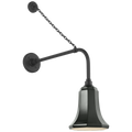 Academy 20" Anchored Rex Barn Light | Matte Black | 7.5 | 7.5" Green Savannah Shade