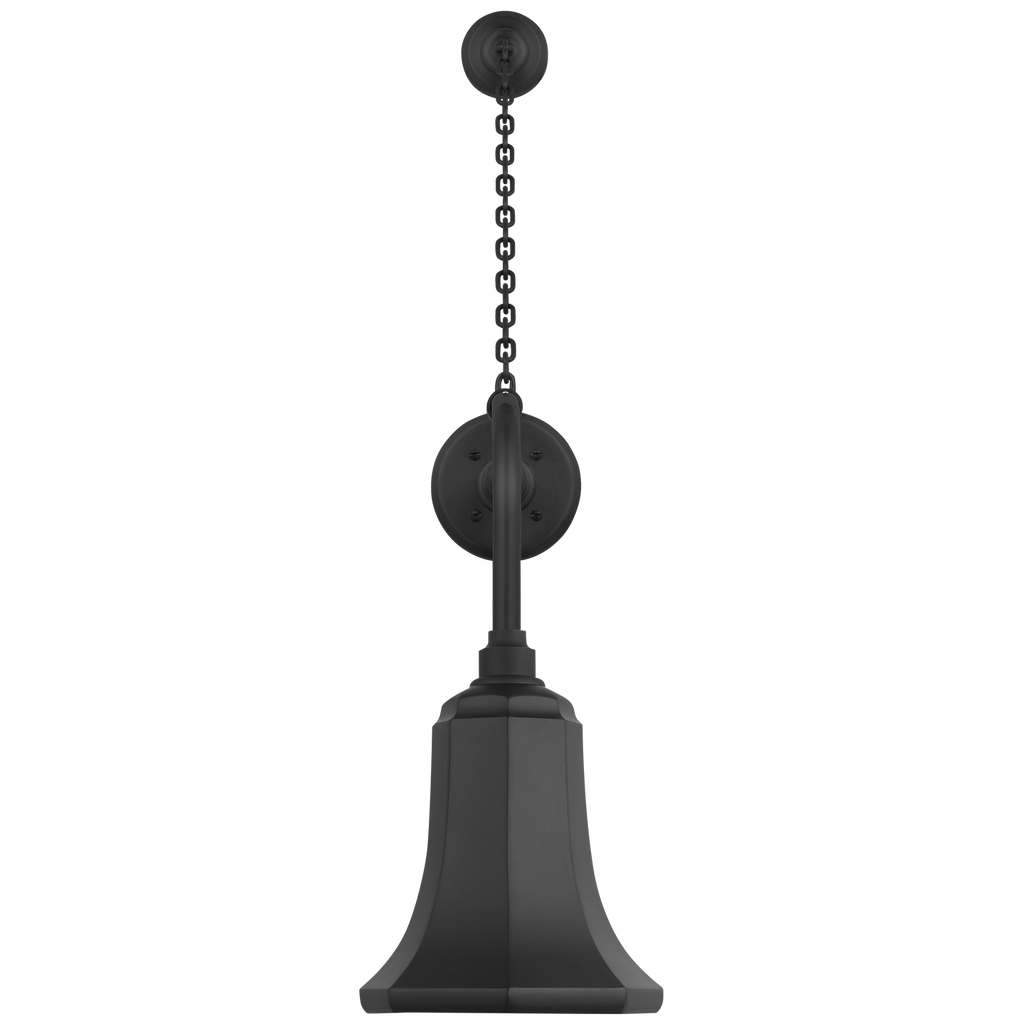Academy 20" Anchored Rex Barn Light | Matte Black | 7.5 | 7.5" Matte Black Savannah Shade