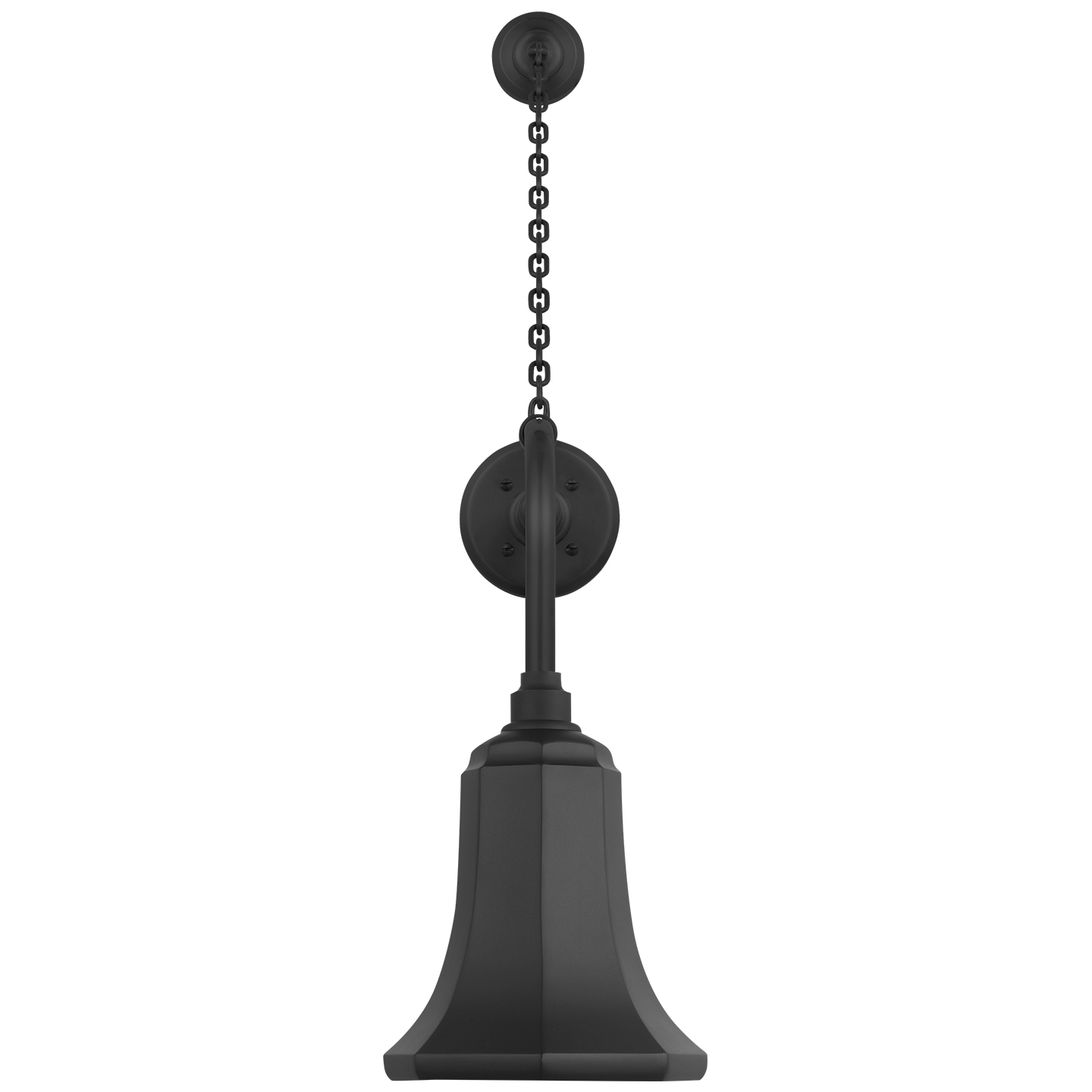 Academy 20" Anchored Rex Barn Light | Matte Black | 7.5 | 7.5" Matte Black Savannah Shade