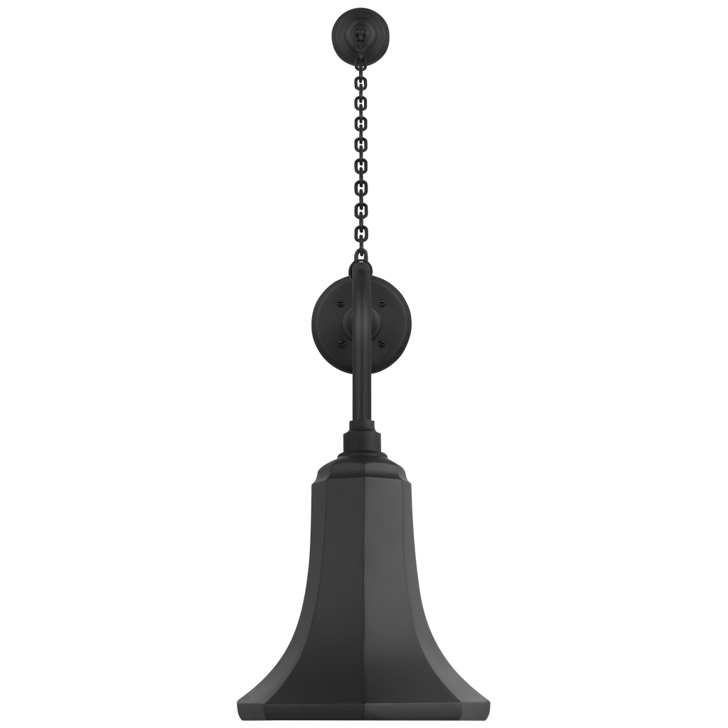 Academy 20" Anchored Rex Barn Light | Matte Black | 9.25 | 9.25" Matte Black Savannah Shade