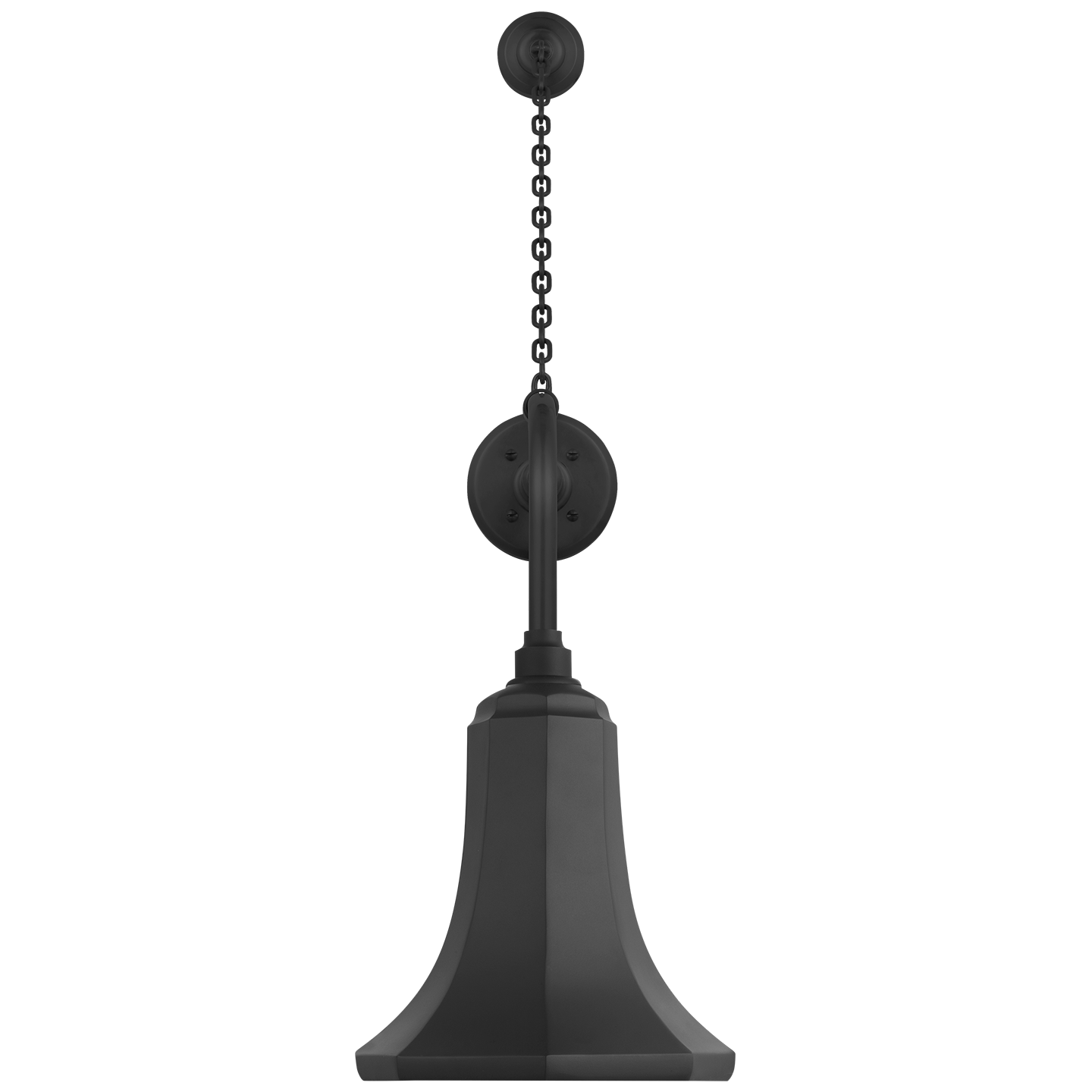 Academy 20" Anchored Rex Barn Light | Matte Black | 9.25 | 9.25" Matte Black Savannah Shade