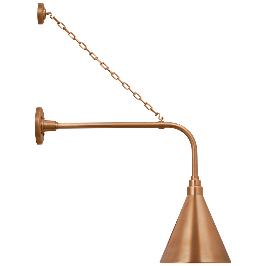 Academy 20" Anchored Rex Barn Light | Soft Copper | 9\