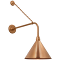 Academy 20" Anchored Rex Barn Light | Soft Copper | 12.5 | 12.5" Soft Copper Conical Savannah Shade