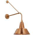 Academy 20" Anchored Rex Barn Light | Soft Copper | 12.5 | 12.5" Soft Copper Bowers Shade