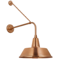 Academy 20" Anchored Rex Barn Light | Soft Copper | 16 | 16" Soft Copper Bowers Shade