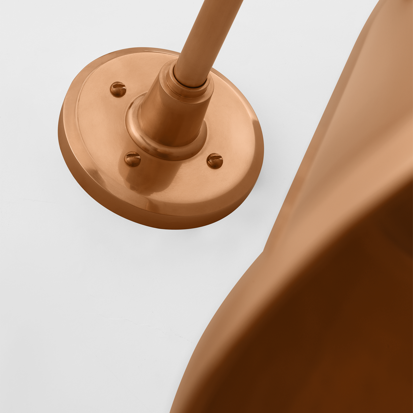Academy 20" Anchored Rex Barn Light | Soft Copper | 16 | 16" Soft Copper Bowers Shade