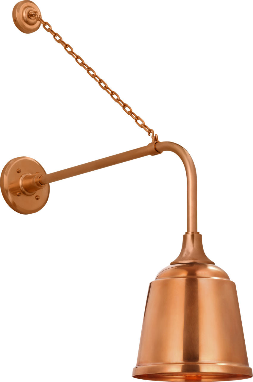 Academy 20" Anchored Rex Barn Light | Soft Copper | 8\