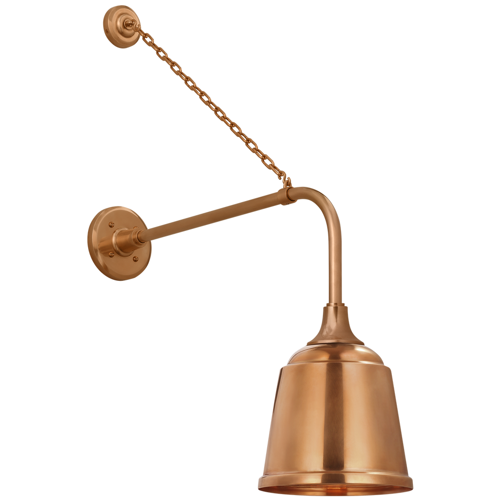 Academy 20" Anchored Rex Barn Light | Soft Copper | 8\