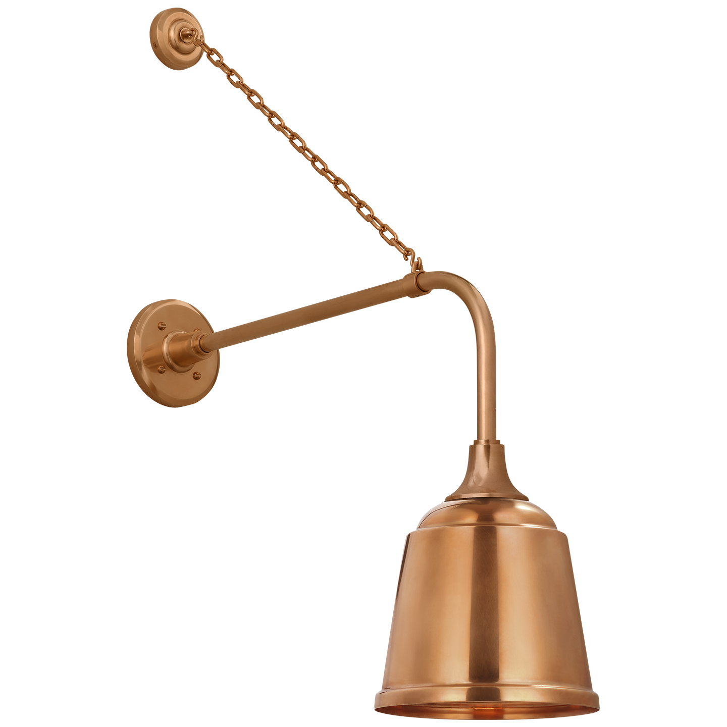 Academy 20" Anchored Rex Barn Light | Soft Copper | 8\