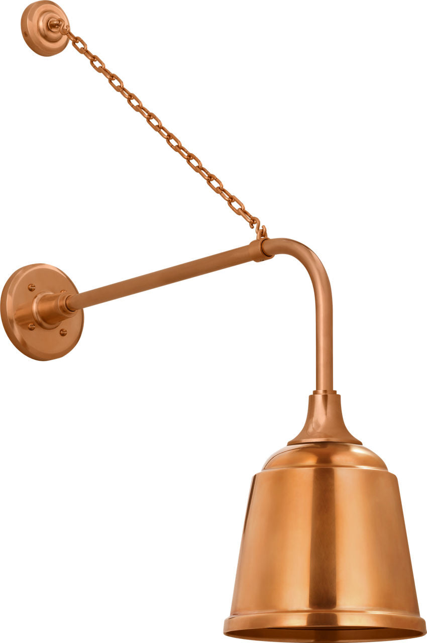 Academy 20" Anchored Rex Barn Light | Soft Copper | 8\