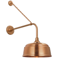 Academy 20" Anchored Rex Barn Light | Soft Copper | 12.5 | 12.5" Soft Copper Rockhouse Shade