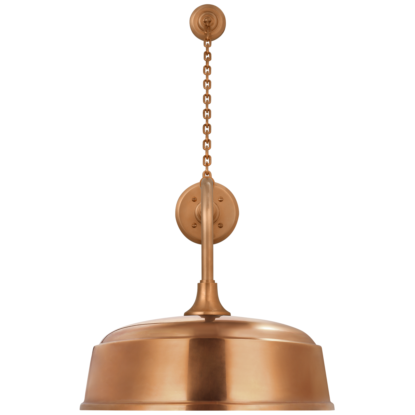 Academy 20" Anchored Rex Barn Light | Soft Copper | 16 | 16" Soft Copper Rockhouse Shade