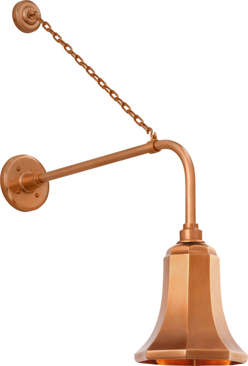 Academy 20" Anchored Rex Barn Light | Soft Copper | 7.5\