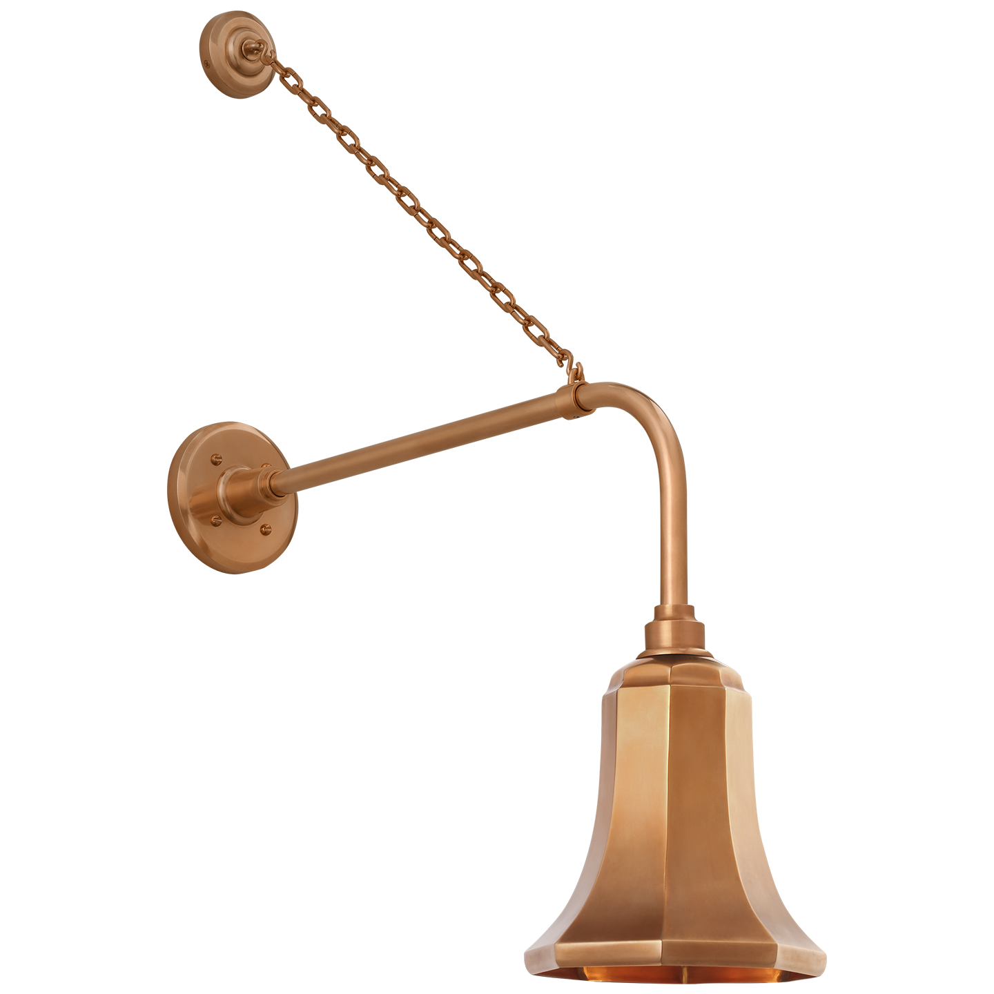 Academy 20" Anchored Rex Barn Light | Soft Copper | 7.5\