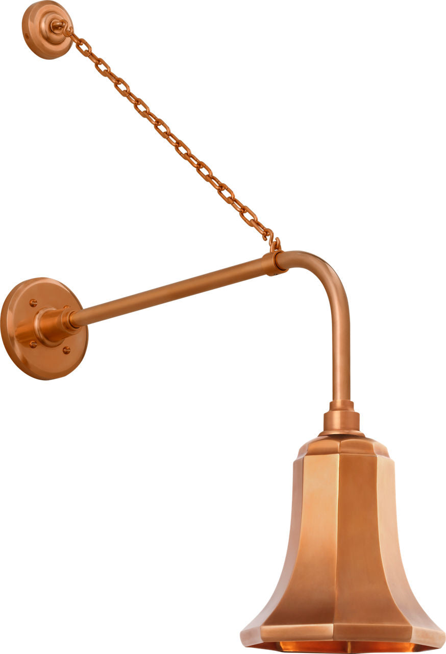 Academy 20" Anchored Rex Barn Light | Soft Copper | 7.5\