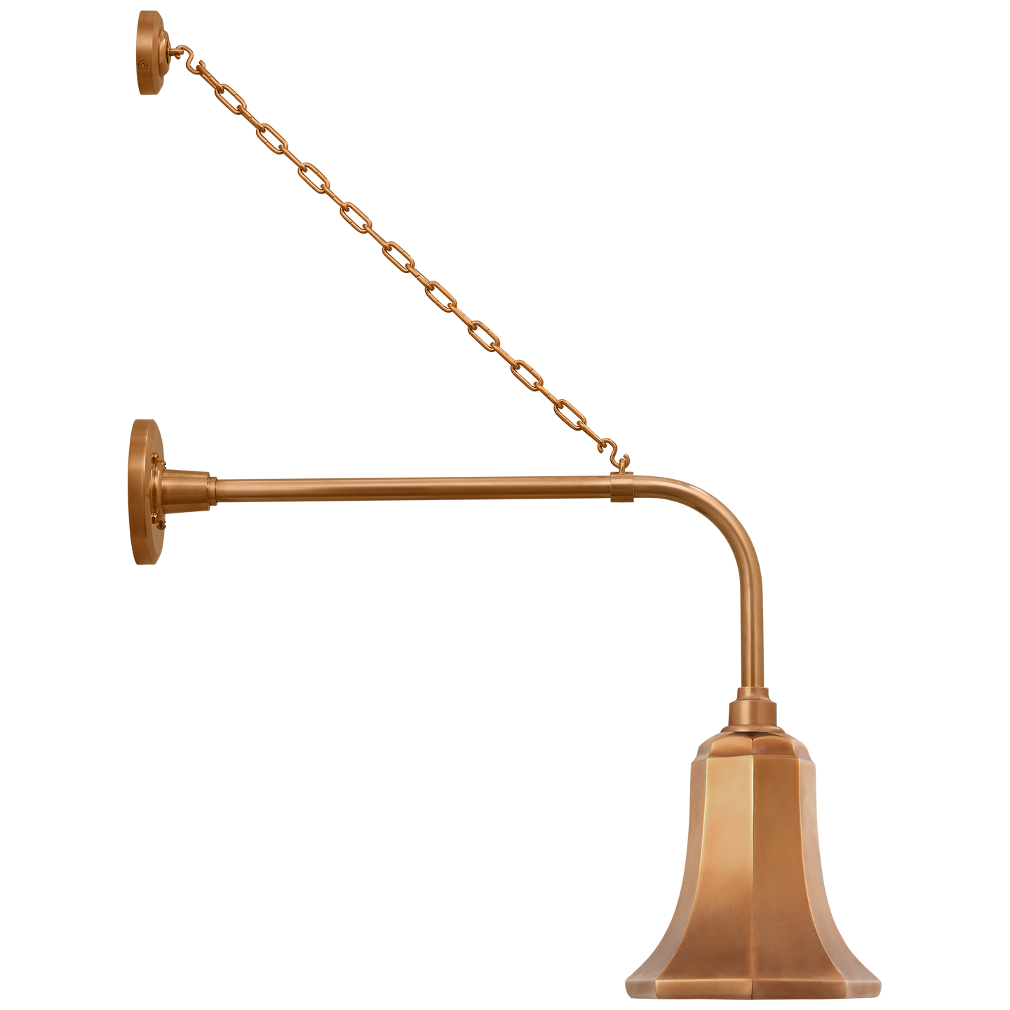 Academy 20" Anchored Rex Barn Light | Soft Copper | 7.5\