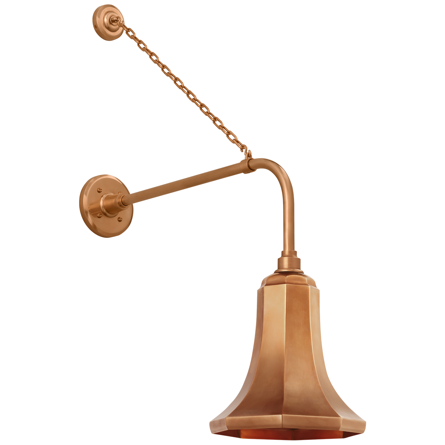 Academy 20" Anchored Rex Barn Light | Soft Copper | 9.25\